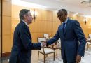 Perezida Kagame yaganiriye n’Umunyamabanga wa Amerika Blinken ku kibazo cya DRC