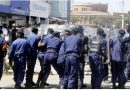 Aba Polisi baguye mu myigaragambyo yamagana ubwicanyi bukomeje kubera i Goma