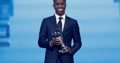 Vinicius Jr ukinira Real Madrid yahawe igihembo cy’umukinnyi w’umwaka wa FIFA 2024